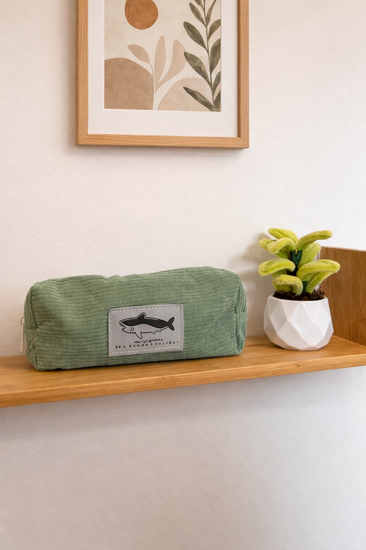 Trousse de crochet verte