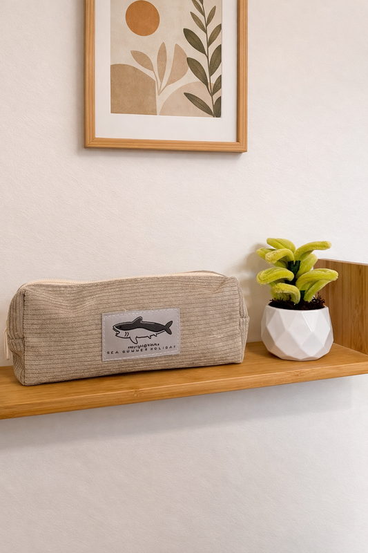 Trousse de crochet grise