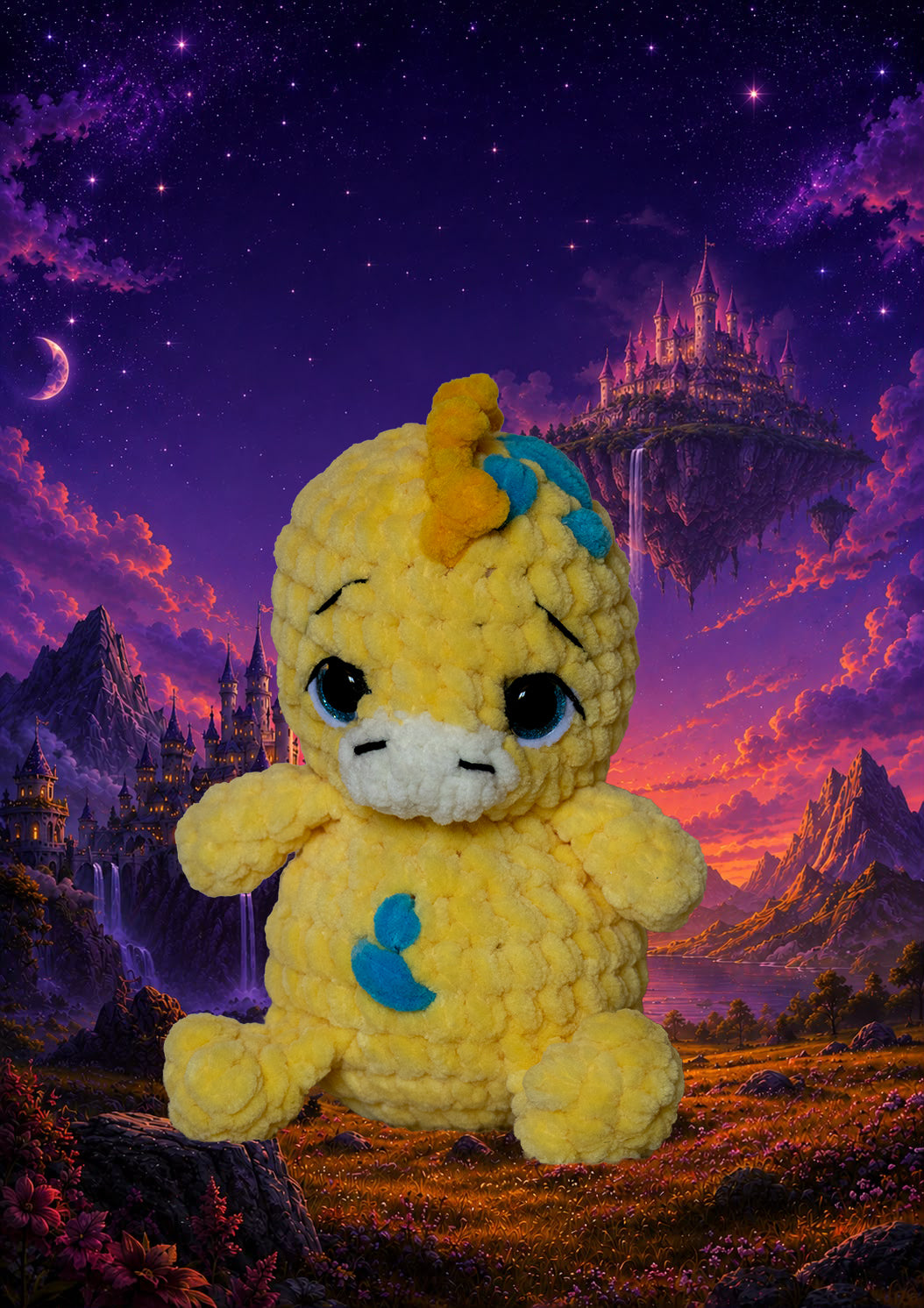 John le mini dino jaune