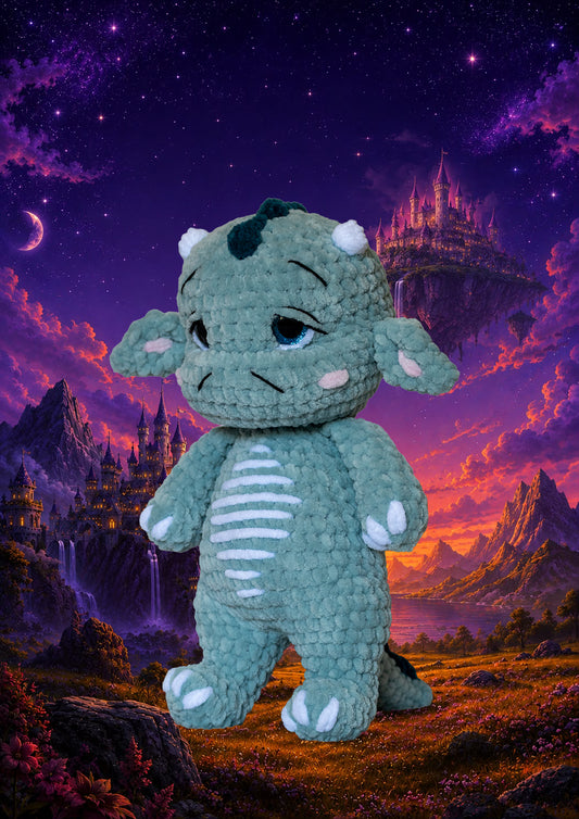 Hubert le dragon bleu